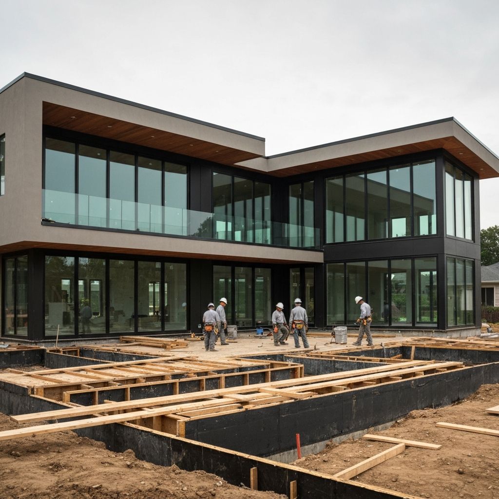 Custom home construction